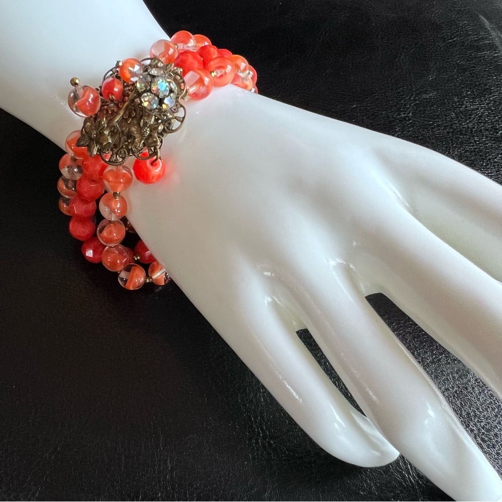 Miriam Haskell Bracelet Authentic Or Unsigned Or … - image 2